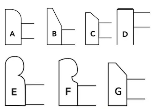 Gate horn decorative option (choose your profile)